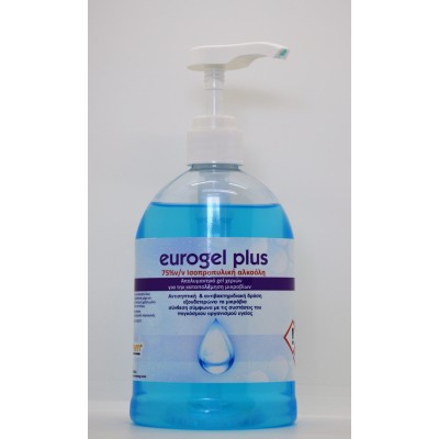 Αντισηπτικό gel με αντλία 500ml