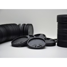 Καπάκι "πιπίλα" μαύρο 60mm/4oz 2