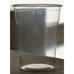 Ποτήρι διάφανο PP 500ml 2