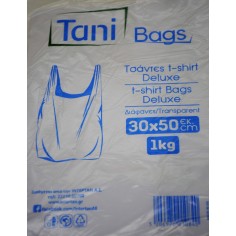 Σακούλα φανελάκι διάφανo...